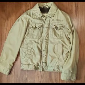 Faux fur lined Hollister jacket